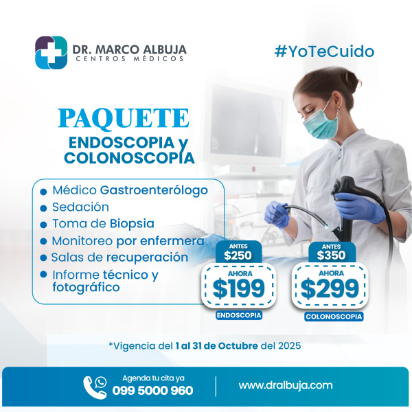 PAQUETE ENDOSCOPIA Y COLONOSCOPIA
