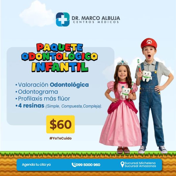 PAQUETE PLAN PREVENTIVO ODONTOLOGICO