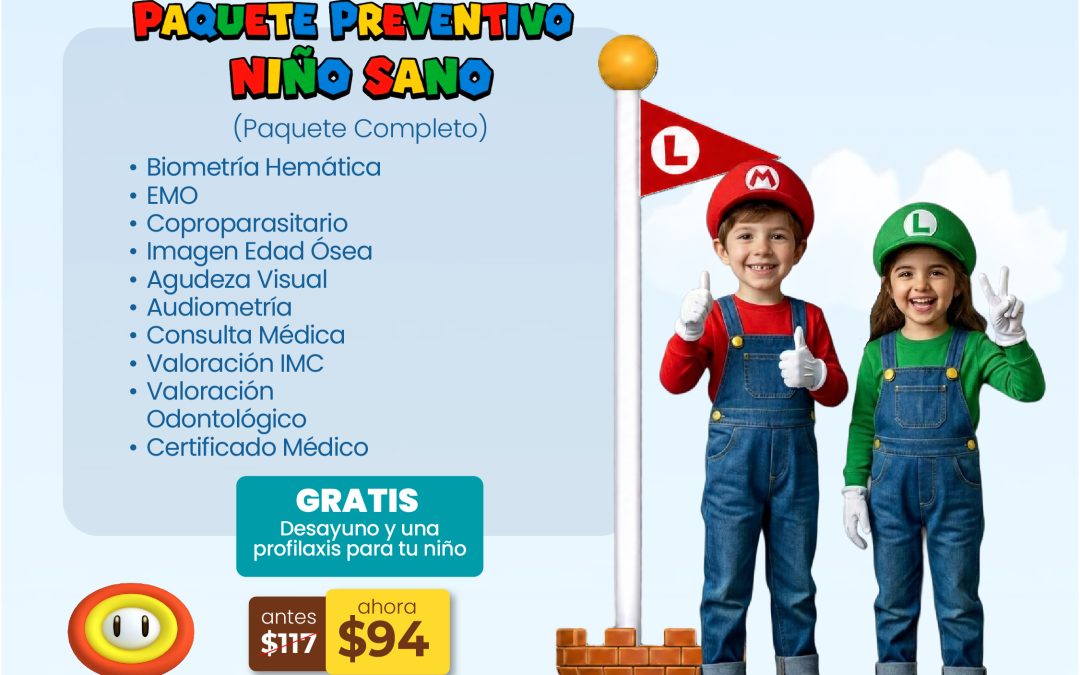 PAQUETE PREVENTIVO NIÑO SANO (L)