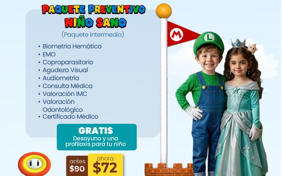 PAQUETE PREVENTIVO NIÑO SANO (M)