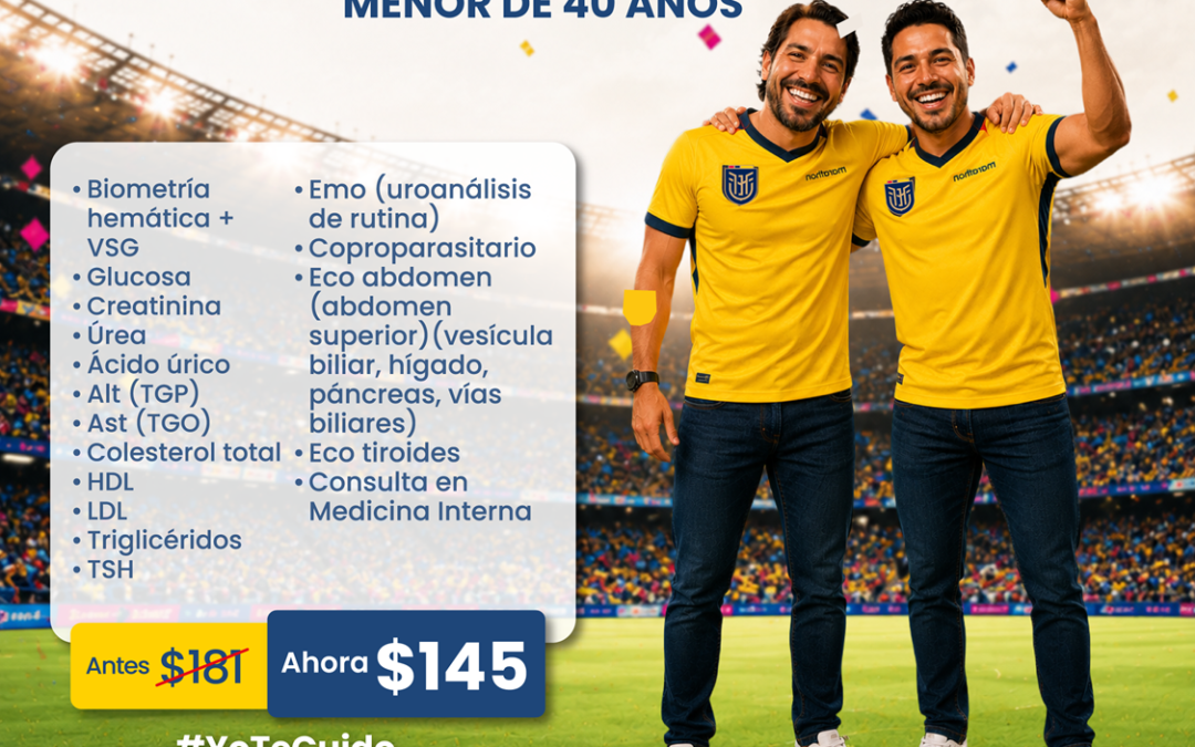 PAQUETE PREVENTIVO HOMBRE SANO MENOR 40 AÑOS