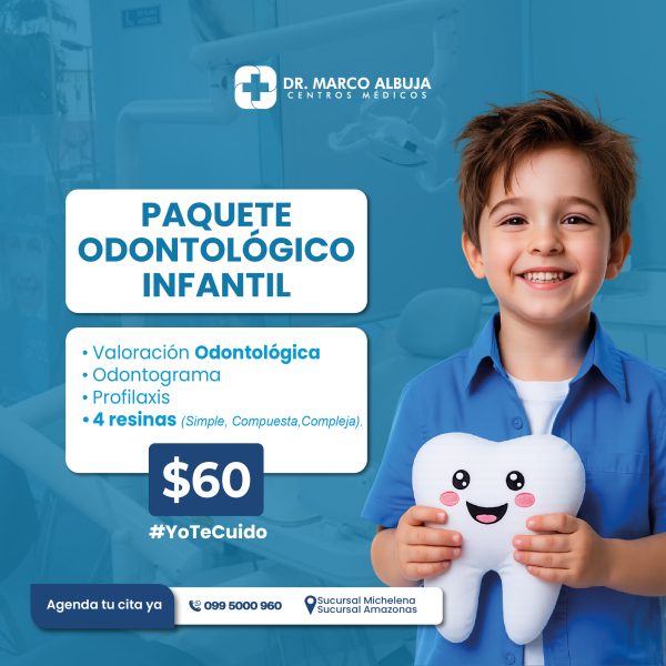PAQUETE PLAN PREVENTIVO ODONTOLOGICO