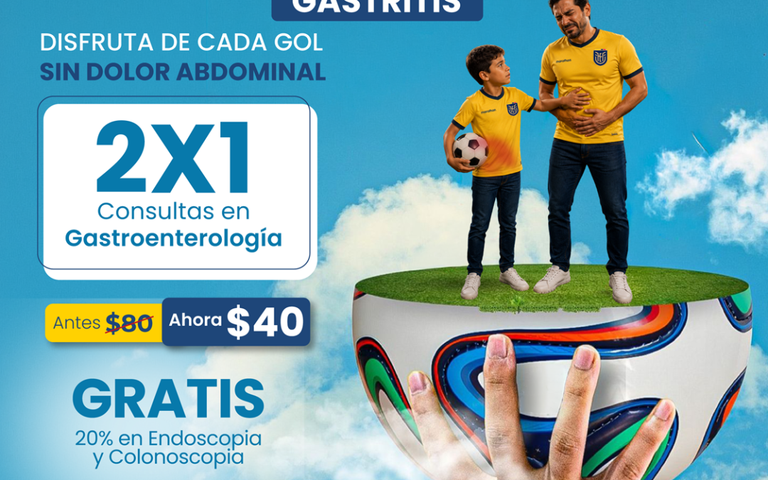 PROMOCION GASTROENTEROLOGIA 2X1 CITAS