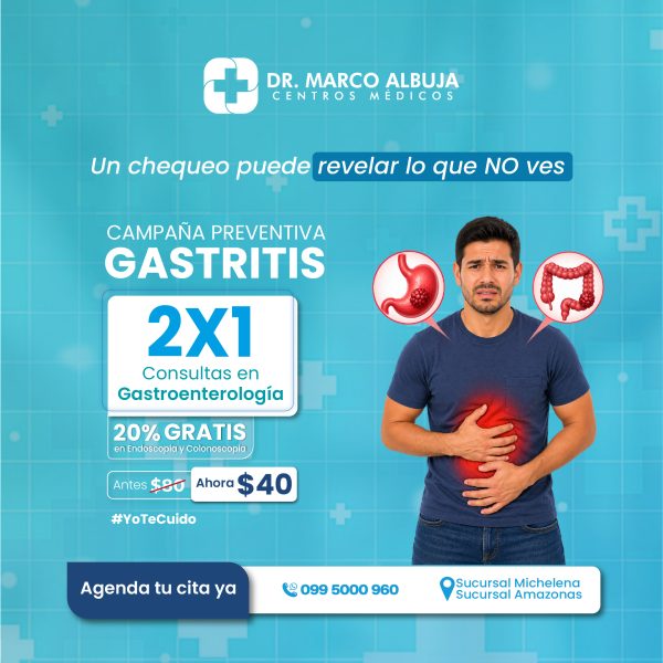 PROMOCION GASTROENTEROLOGIA 2X1 CITAS