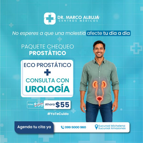 PAQUETE CHEQUEO PROSTÁTICO